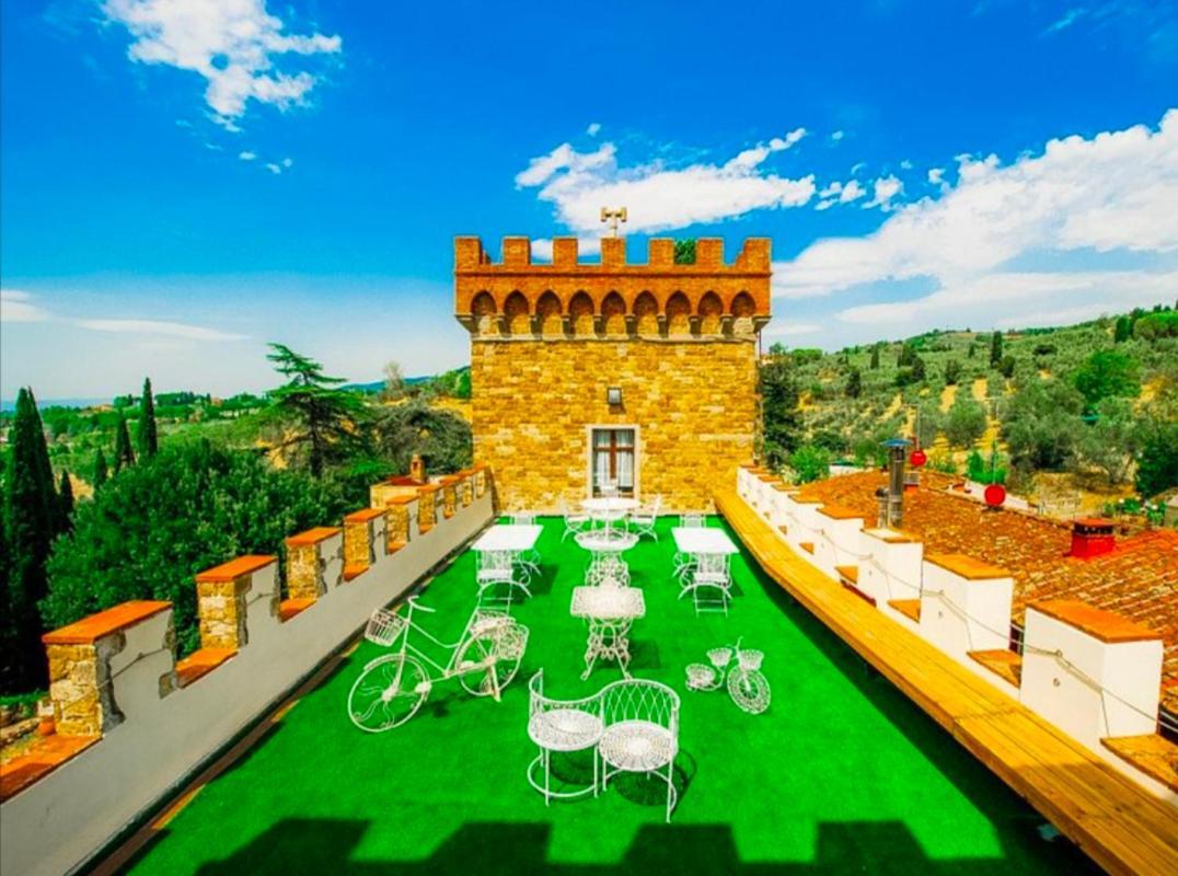 לינה וארוחת בוקר פירנצה Castello Di Montalbano מראה חיצוני תמונה